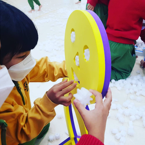 노리왕 어린이집 유치원 놀이 체육 교구 눈사람